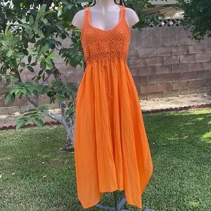 MG Collection New York, Crocheted SUN Dress size 16”